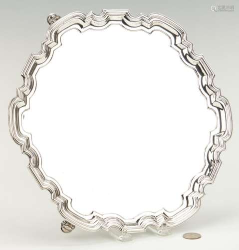 Scottish Sterling Silver Tray or Salver