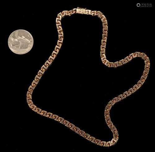 14K Figure 8 Necklace