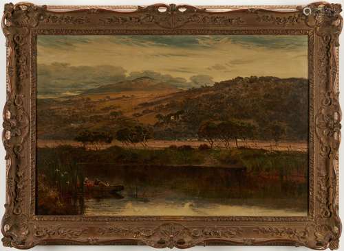 Benjamin Leader O/C, River Landscape