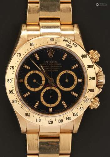 Mens 18K Rolex Cosmograph Daytona 18K Watch