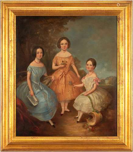 English School Portrait of 3 Girls