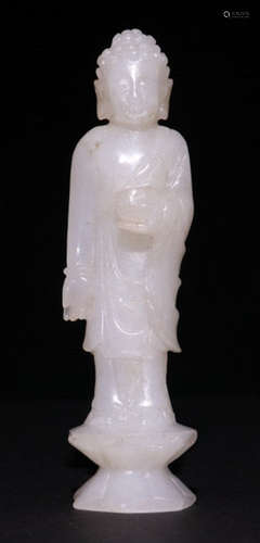 A HETIAN JADE CARVED PHARMACIST