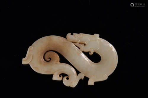 JADE CARVED DRAGON