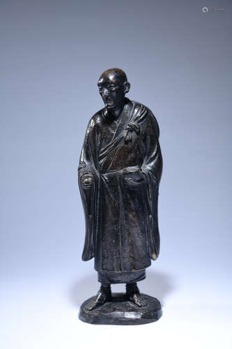 A Chinese Copper Figure Statue Ornament