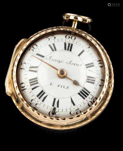 A verge pocket watch Gold 750/000Verge pocket watch by 