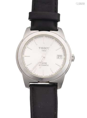 TISSOT 1853 montre-bracelet homme Pr50 Automatic à guichet de date à 3h. Cal. [...]