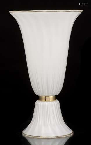 Lampe de table en verre de Murano de style 1925, d'après Joseph Hoffmann (modèle [...]