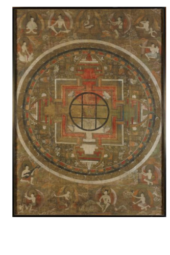 Mandala de Vajrabhairava Tibet Oriental/Chine c. 1