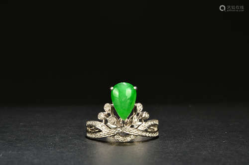 A Chinese Jadeite Ring