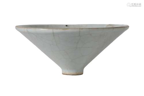 CRACKLE-GLAZE CONICLE BOWL, SONG DYNASTY STYLE