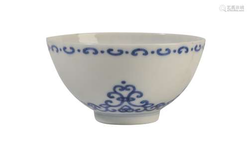 BLUE AND WHITE CUP, YONGZHENG MARK AND PERIOD