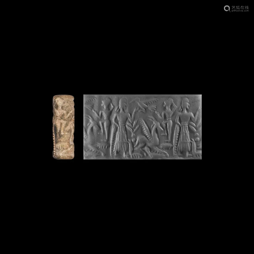 Western Asiatic Old Babylonian Style Cylinder …