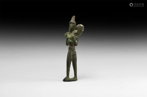 Minoan Grand Tour Statuette Holding a Ram