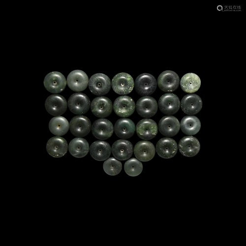 Tibetan Jade Bead Collection