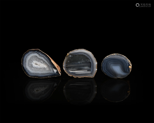 Cut and Polished Agate Geode Collection