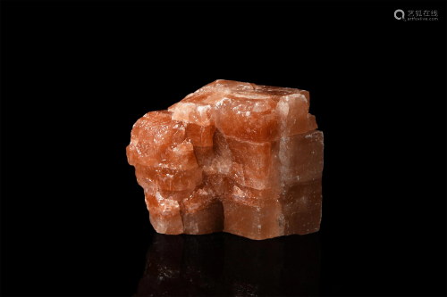 Large Pink Calcite Mineral Specimen