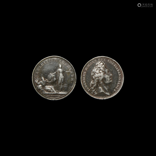France - Louis XIV - 1683 Copy Medallion
