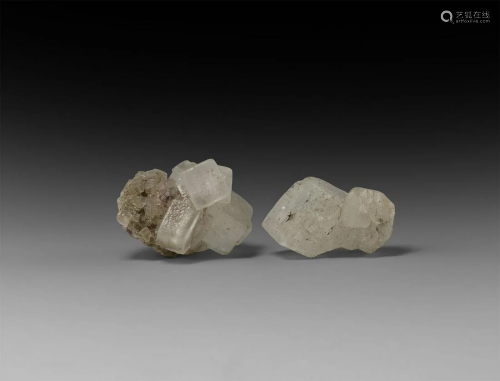 Rock Salt Mineral Specimen Group