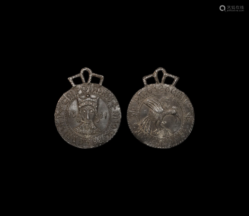 Post Medieval Billy and Charlie Pendant