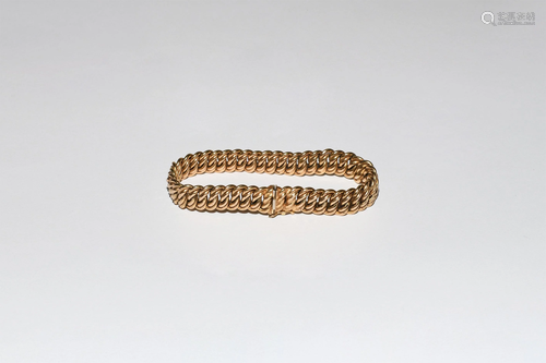 Vintage Heavy Gold Bracelet