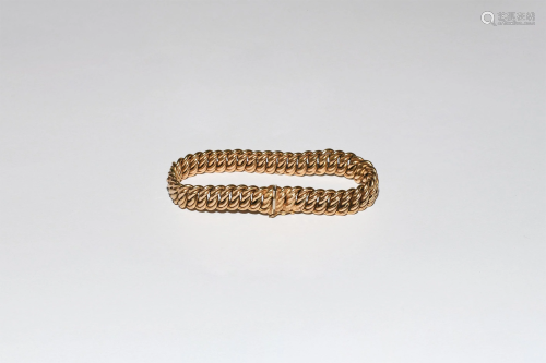 Vintage Heavy Gold Bracelet