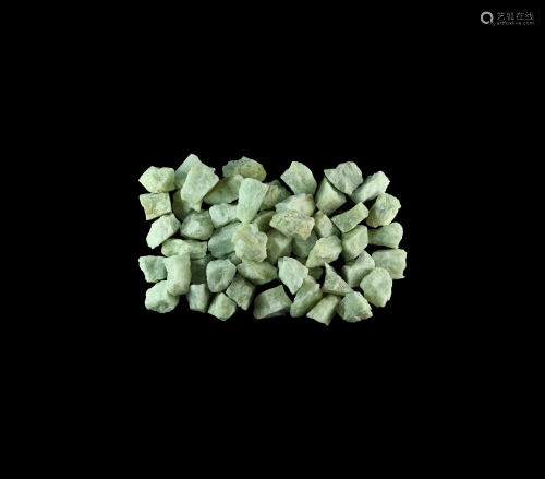 50 Large Green Beryl Mineral Specimens