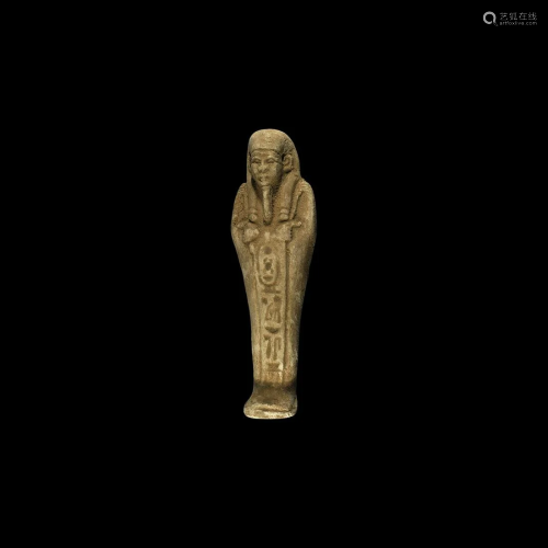 Egyptian Style Shabti with Cartouche