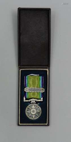 Médaille de la guerre d’Asie de l’est, en boite.