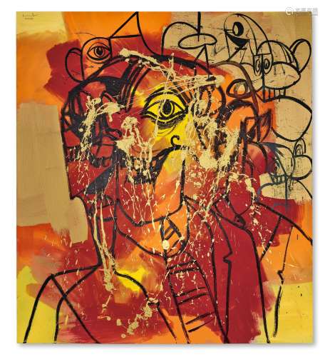 乔治・康多                生于1957年                迈克尔·弗林错位表现主义肖像