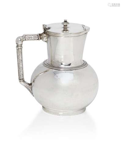 Christopher Dresser (1834-1904), an electroplated claret jug, model number 16587, made by