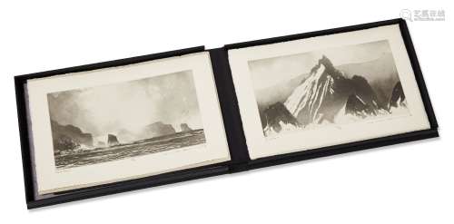Norman Ackroyd CBE RA, British b.1938- Donegal Bay, 2013; the complete set of ten etchings with