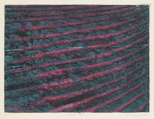 Stanley William Hayter CBE, British 1901-1988- Night sea [Black & Moorhead 268], 1962; etching and