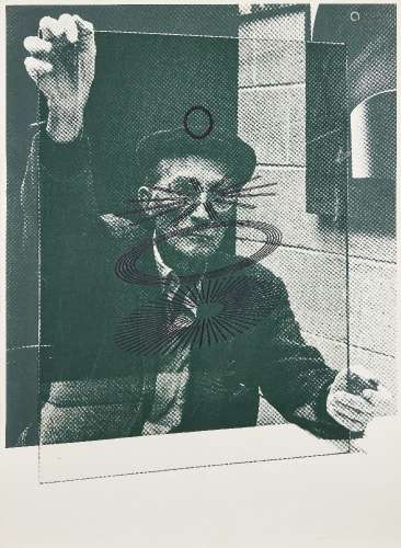 Richard Hamilton CH, British 1922-2011- Marcel Duchamp [Lullin p.264], 1967; photographic lithograph