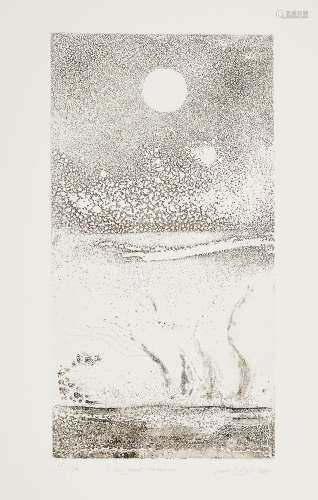 Cecil Collins MBE, British 1908-1989- The Great Happiness, 1965; etching on wove, signed, dated,