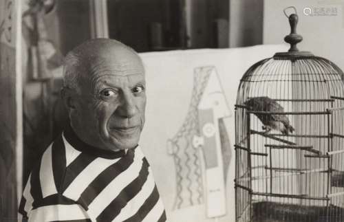 René Burri, Swiss 1933-2017- Pablo Picasso, Villa 