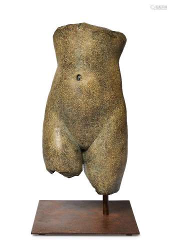 James Mathison, Venezuelan b.1966- Torso; bronze, signed and number 1/8 on the base of the torso,