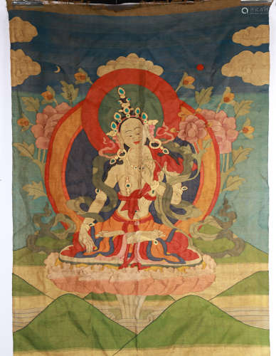 Chinese Kesi Silk Tapestry