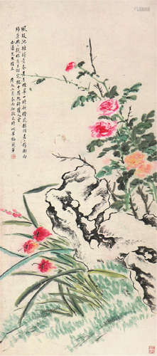 梅兰芳(1894-1961)月季