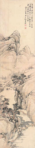 何维朴(1842-1922)深山访友