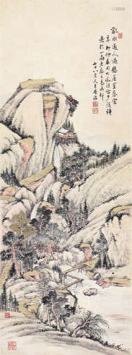 王学浩(1754-1832)少陵诗意