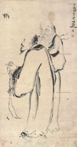 闵  贞(1730-1788年)迎福图