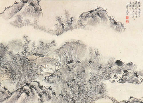 戴  熙(1801-1860)竹荫清气