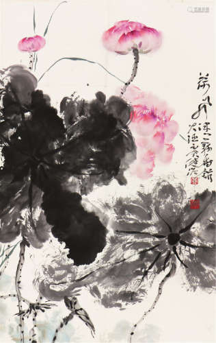 贾广健(b.1964)荷香