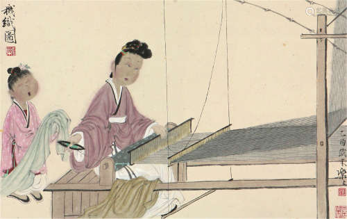 徐乐乐(b.1955)机织图
