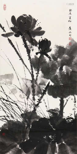 黄永玉(b.1924)墨荷