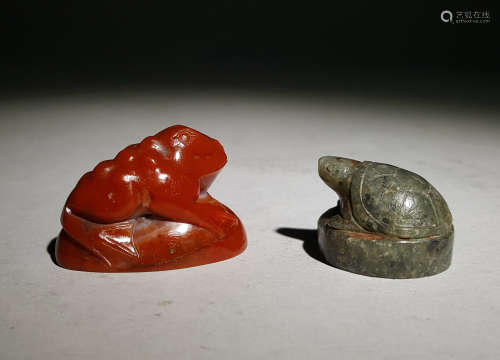 A SET OF CHINESE VINTAGE SEALS
