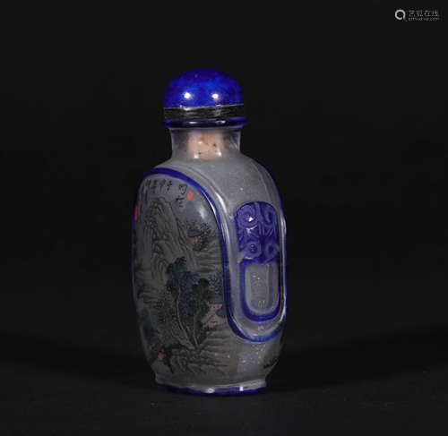 A CHINESE VINTAGE SNUFF BOTTLE