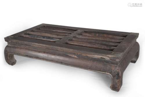 CHINESE ZITAN WOOD COFFEE TABLE