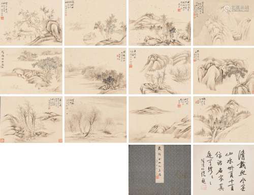 Dai Xi (1801-1860)   Landscape after Old Masters