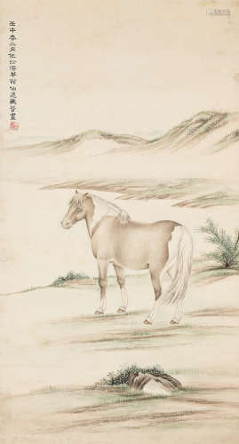 Ma Jin (1900-1970)   Standing Horse